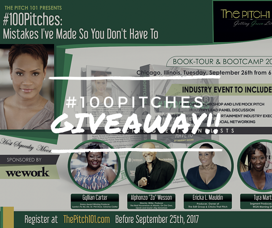 It’s a #100Pitches GIVEAWAY week!