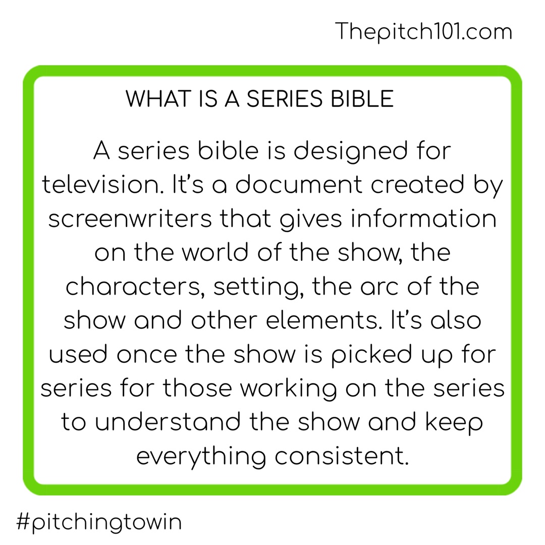 Why You Should Create A Show/Series Bible